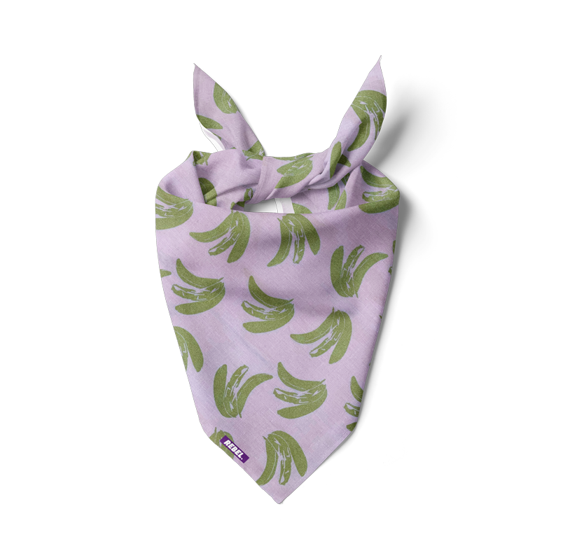 Golden bananas bandana