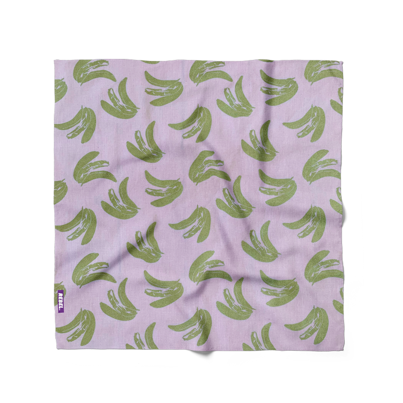 Golden bananas bandana