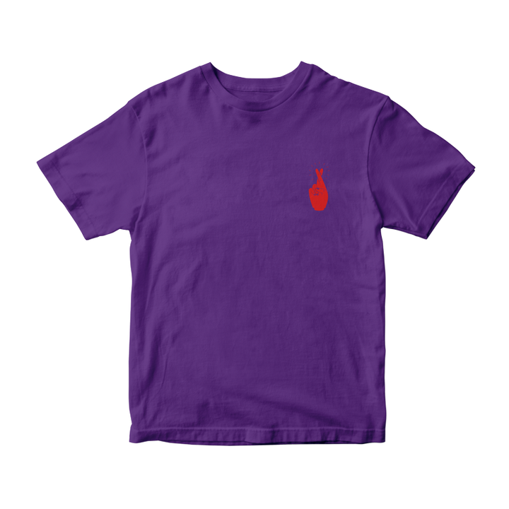 Rebels Believe t-shirt - Purple