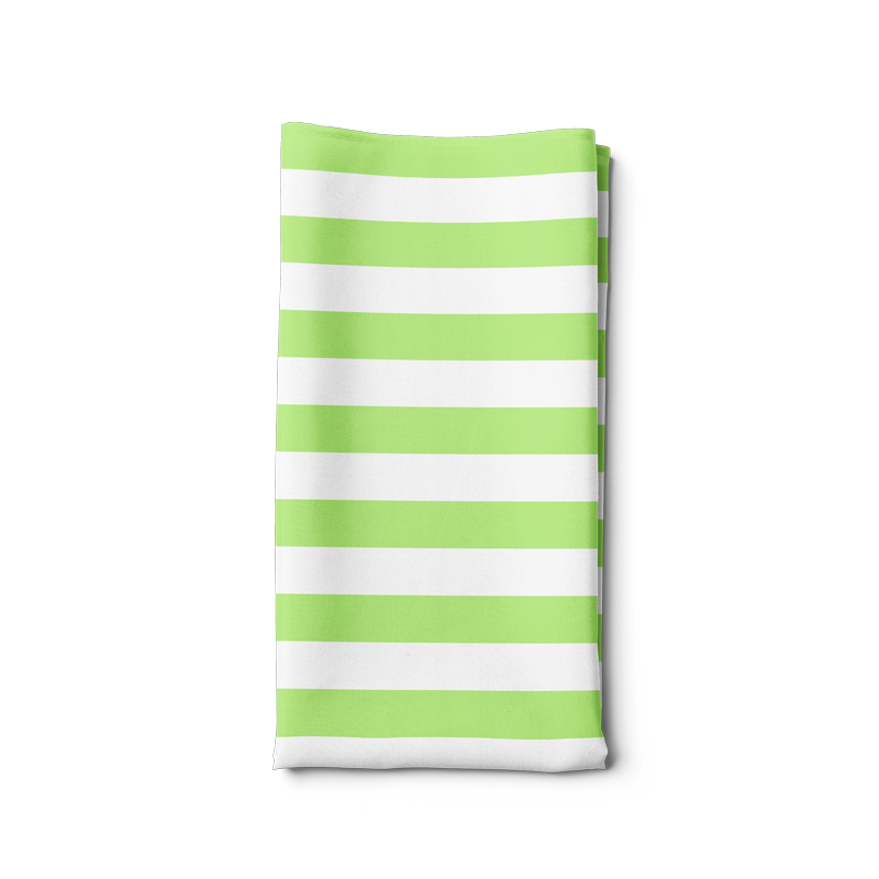 Green strips bandana