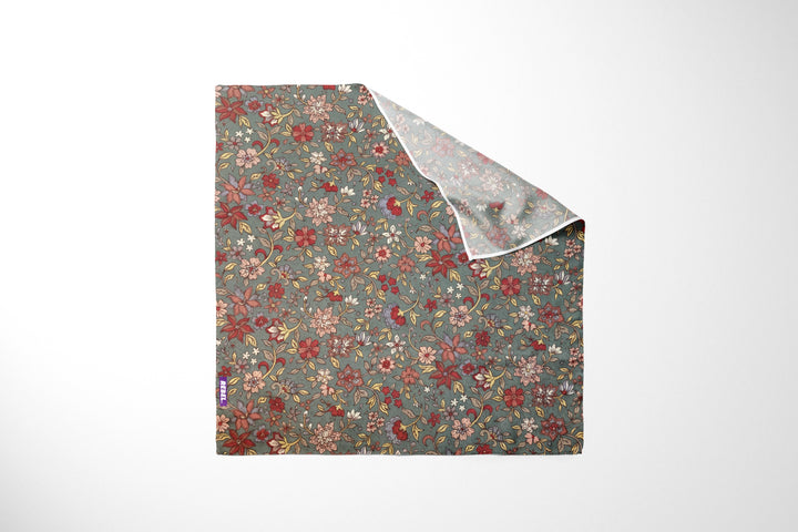 Autumn flower bandana