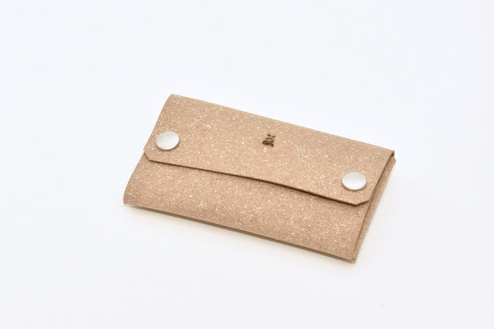 Leather Wallet—ä, Beige